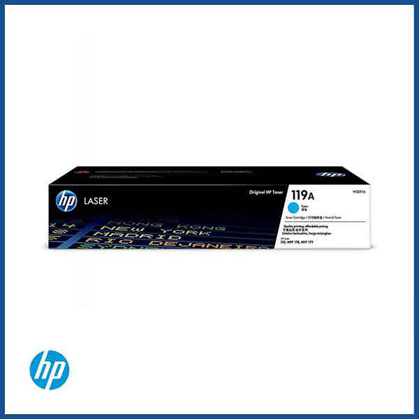 HP 119A (W2091A) Cyan Toner Cartridge